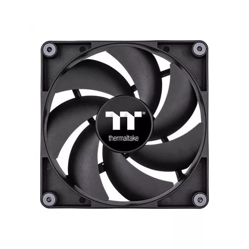 THERMALTAKE Ventilador para PC - CT120 - 12 cm - Negro - Pack de 2