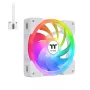 THERMALTAKE Ventilador de refrigeración para PC - SWAFAN EX12 ARGB Sync TT Premium Edition - 12 cm - Blanco - Pack de 3
