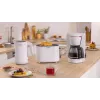 Bosch TWK2M161 hervidor de agua, 1,7 l, 2400 W, blanco, carcasa de plástico, base 360°