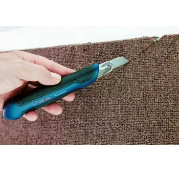 Bosch 1 600 A02 7M4 cuchillo universal azul, acero inoxidable cuchillo plegable