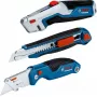 Bosch 1 600 A02 7M4 cuchillo universal azul, acero inoxidable cuchillo plegable