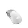 Ratón gaming ASUS ROG Gladius III Wireless Aimpoint White para diestros RF inalámbrico + Bluetooth + USB Type-A óptico 36000 DPI