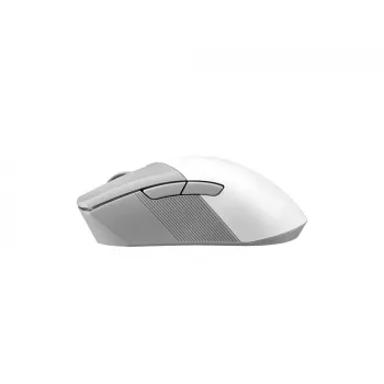 Ratón gaming ASUS ROG Gladius III Wireless Aimpoint White para diestros RF inalámbrico + Bluetooth + USB Type-A óptico 36000 DPI
