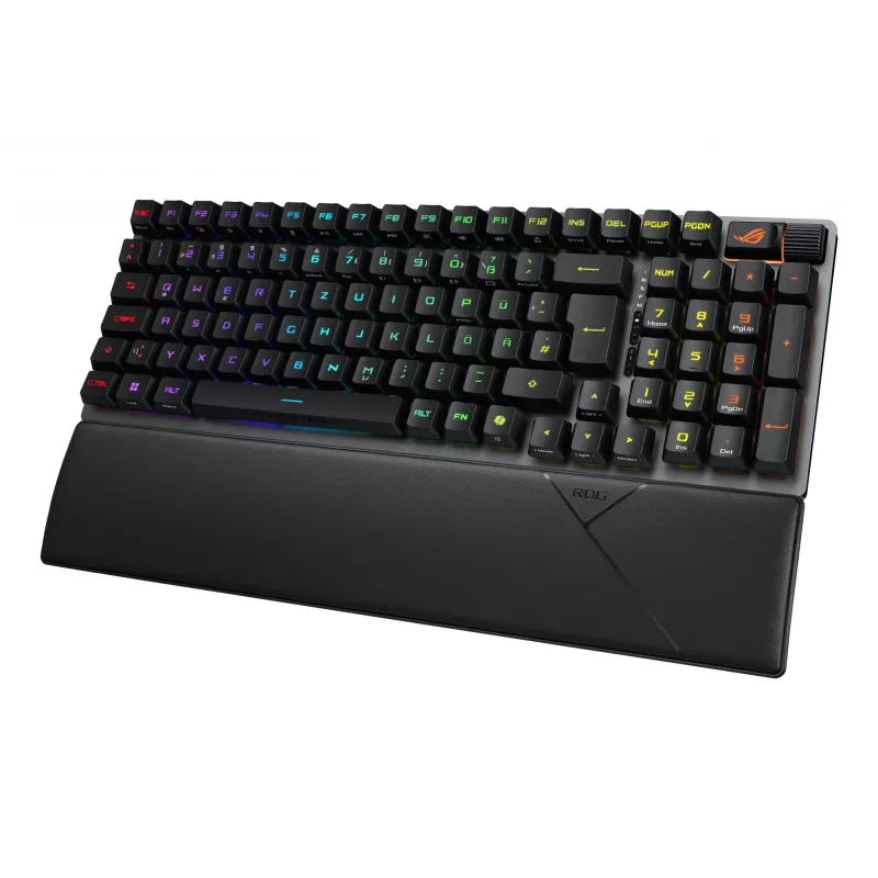 Teclado gaming ASUS ROG Strix Scope II 96 RX Wireless USB + RF Wireless + Bluetooth negro
