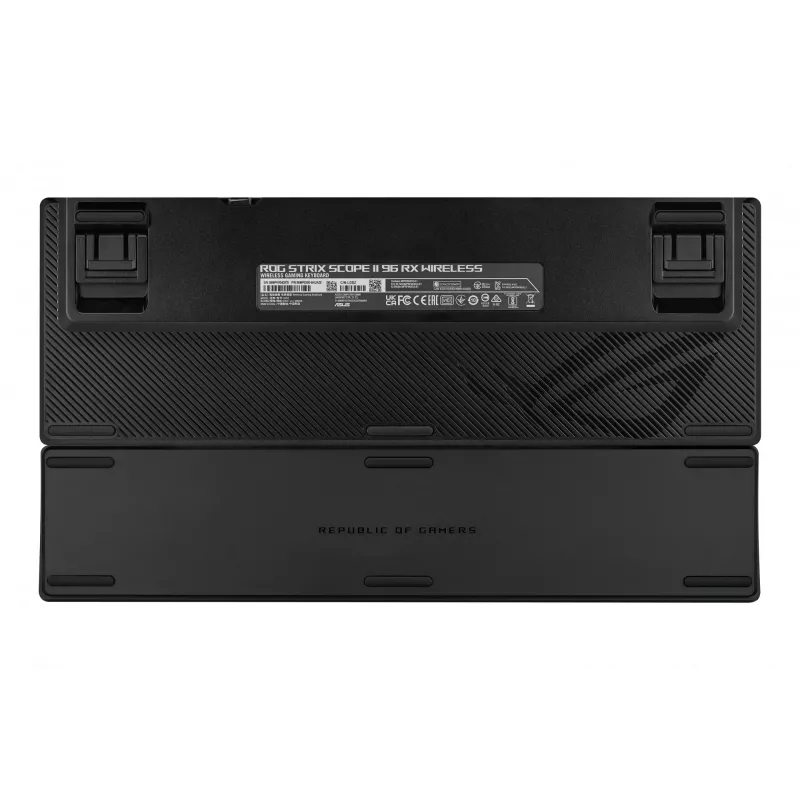 Teclado gaming ASUS ROG Strix Scope II 96 RX Wireless USB + RF Wireless + Bluetooth negro