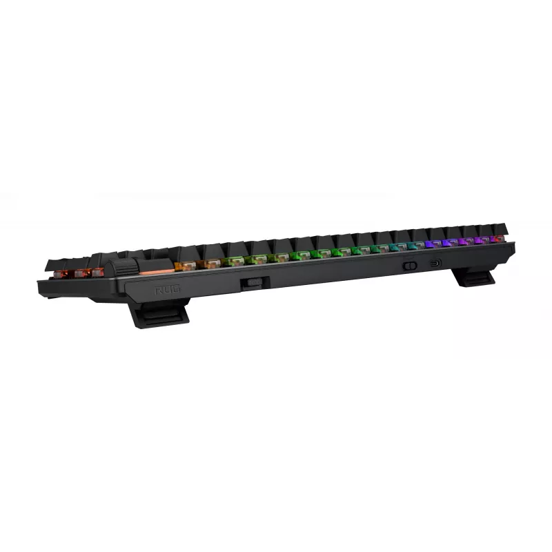 Teclado gaming ASUS ROG Strix Scope II 96 RX Wireless USB + RF Wireless + Bluetooth negro