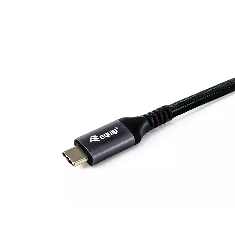 Equip cable USB4 Gen 2x2 C a C, M/M, 2,0m, 4K/60Hz, 20 Gbit/s, PD 100W
