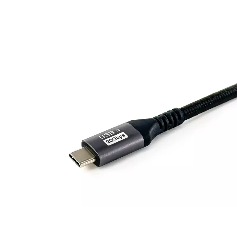 Equip cable USB4 Gen 2x2 C a C, M/M, 2,0m, 4K/60Hz, 20 Gbit/s, PD 100W