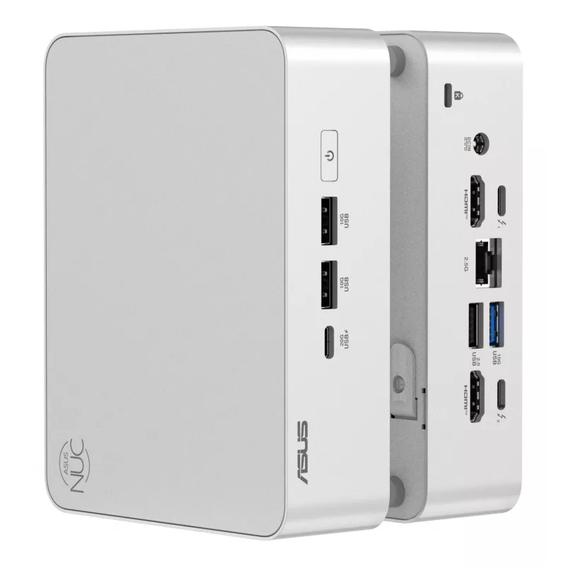 ASUS NUC 15 Pro+ RNUC15CRSU700002 plata 255H