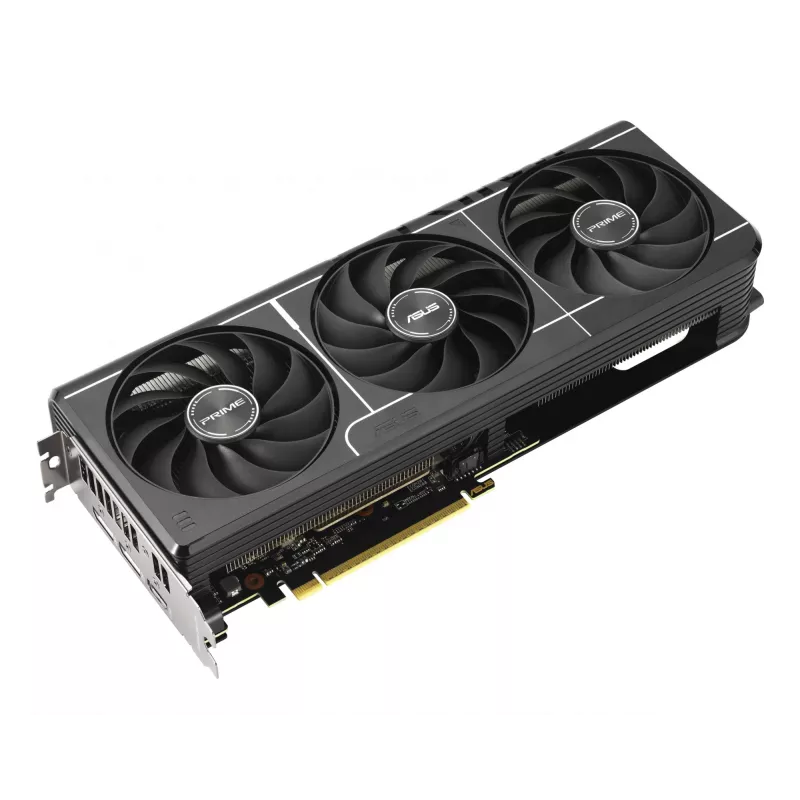 Tarjeta gráfica ASUS Prime Radeon RX 9060 XT 16 GB GDDR6, PCIe 5.0, 128 bits, 3 ventiladores, 2,5 ranuras
