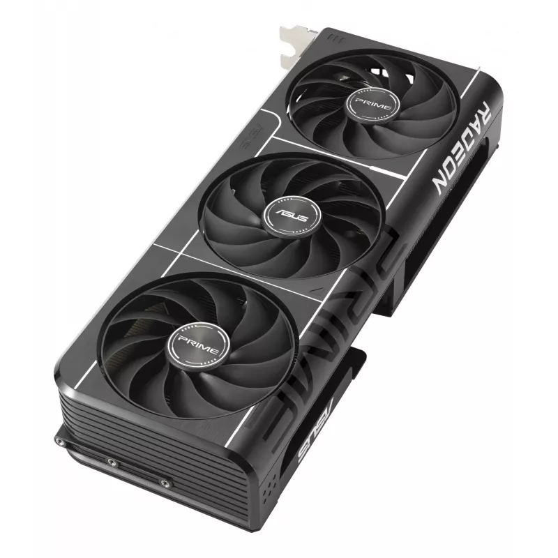 Tarjeta gráfica ASUS Prime Radeon RX 9060 XT 16 GB GDDR6, PCIe 5.0, 128 bits, 3 ventiladores, 2,5 ranuras