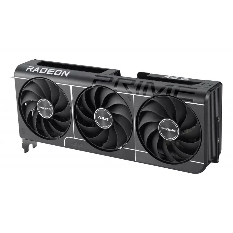 Tarjeta gráfica ASUS Prime Radeon RX 9060 XT 16 GB GDDR6, PCIe 5.0, 128 bits, 3 ventiladores, 2,5 ranuras