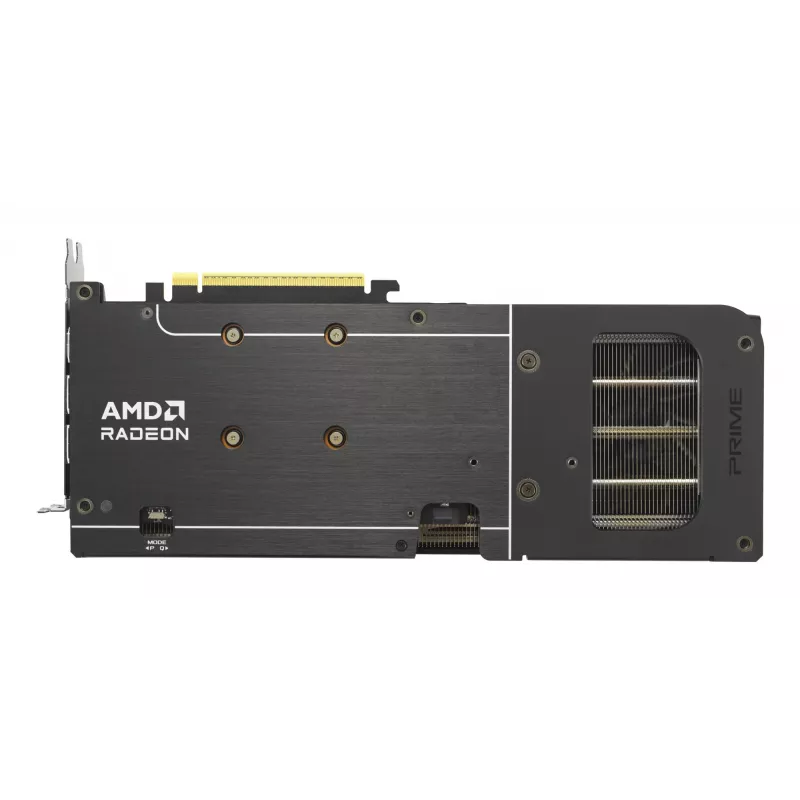 Tarjeta gráfica ASUS Prime Radeon RX 9060 XT 16 GB GDDR6, PCIe 5.0, 128 bits, 3 ventiladores, 2,5 ranuras