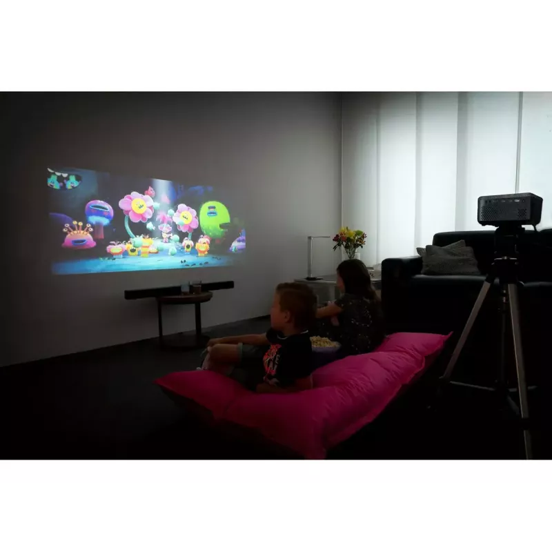 Lenco LPJ-700BKGY Proyector estándar LED 1080p negro