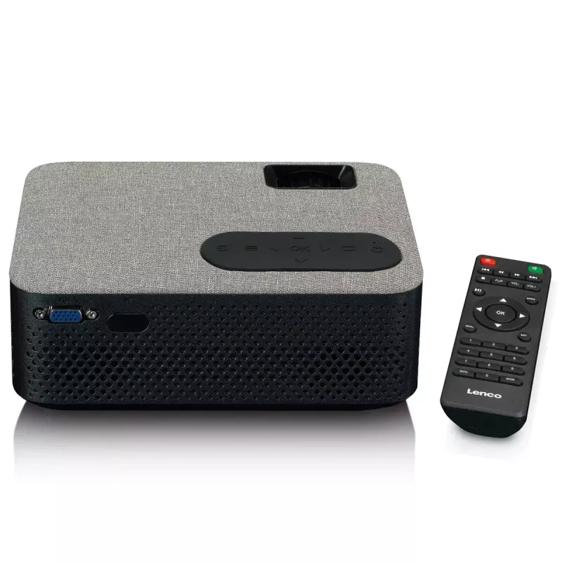 Lenco LPJ-700BKGY Proyector estándar LED 1080p negro