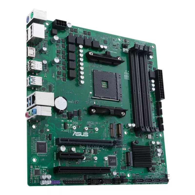 Placa base ASUS PRO B550M-C/CSM AMD B550 Socket AM4 micro ATX