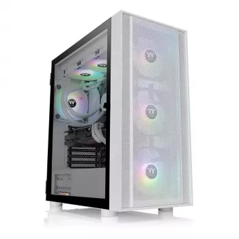 Caja de PC Thermaltake H570 TG ARGB Midi Tower blanca
