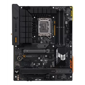 Placa base ASUS TUF GAMING H770-PRO WIFI — Intel H770, LGA 1700, ATX, DDR5, 4x DIMM, 128GB, Wi‑Fi 6, 2.5Gb LAN, 4x M.2