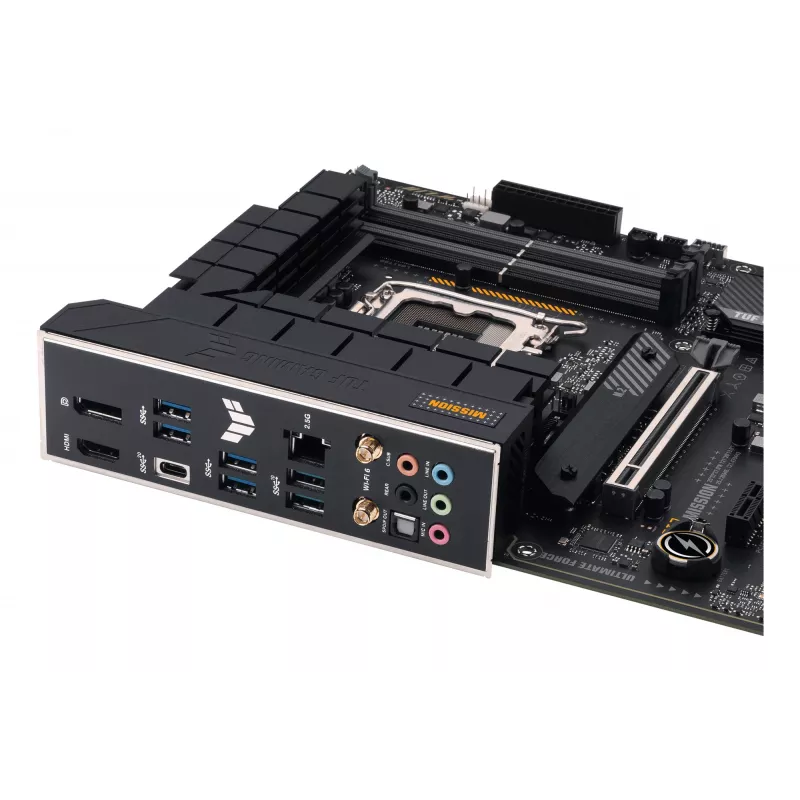 Placa base ASUS TUF GAMING H770-PRO WIFI — Intel H770, LGA 1700, ATX, DDR5, 4x DIMM, 128GB, Wi‑Fi 6, 2.5Gb LAN, 4x M.2