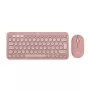 Logitech Pebble 2 Combo Teclado y ratón inalámbricos Rosa QWERTY