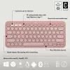 Logitech Pebble 2 Combo Teclado y ratón inalámbricos Rosa QWERTY