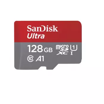 Memoria flash SanDisk 128 GB MicroSDXC UHS-I Clase 10 SDSQUAB-128G-GN6FA