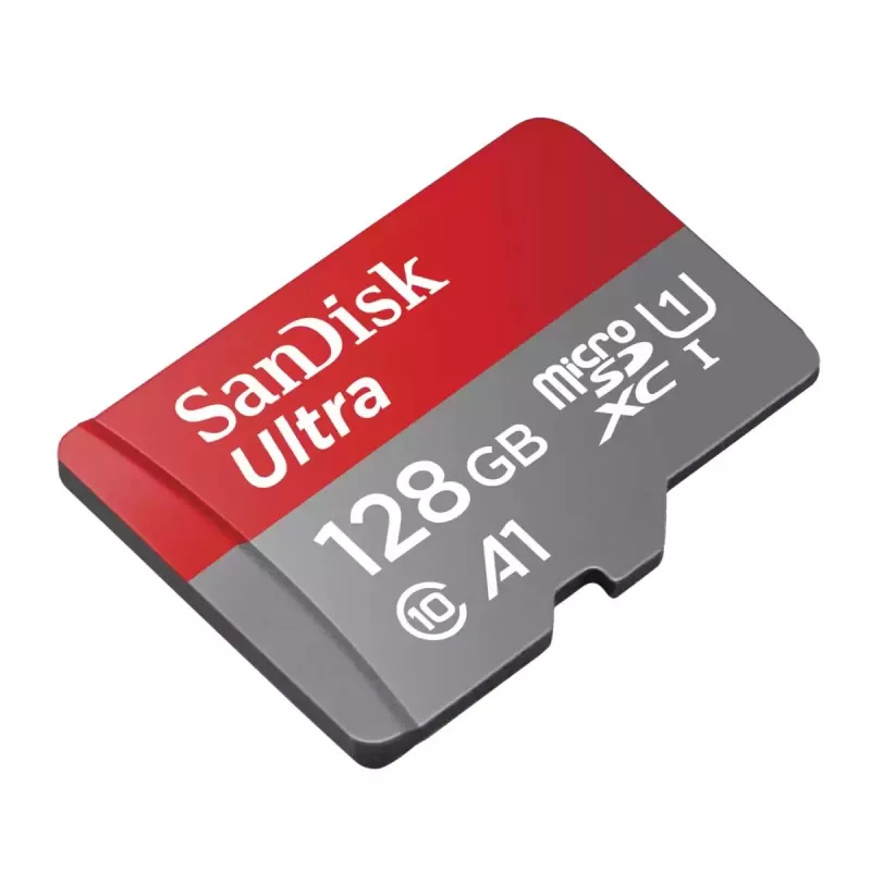 Memoria flash SanDisk 128 GB MicroSDXC UHS-I Clase 10 SDSQUAB-128G-GN6FA