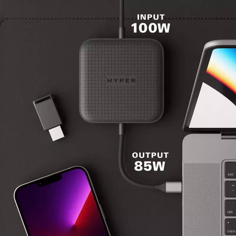 Targus HD USB4 Mobile Dock Con cable Negro