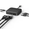 Targus HD USB4 Mobile Dock Con cable Negro