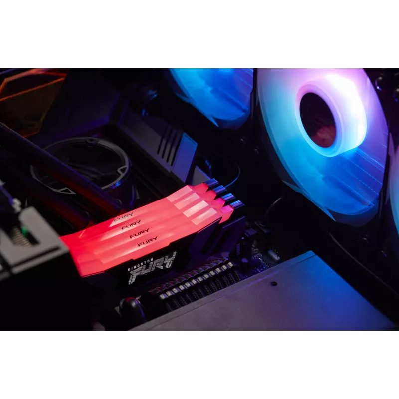 Kingston Technology FURY 32GB 6400MT/s DDR5 CL32 DIMM (Kit de 2) Renegade RGB