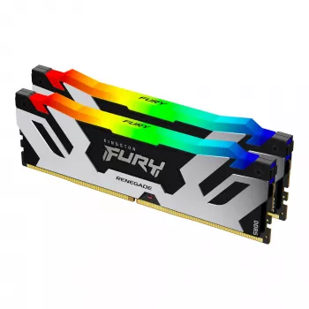 Kingston Technology FURY 96GB 6400MT/s DDR5 CL32 DIMM (Kit de 2) Renegade RGB XMP