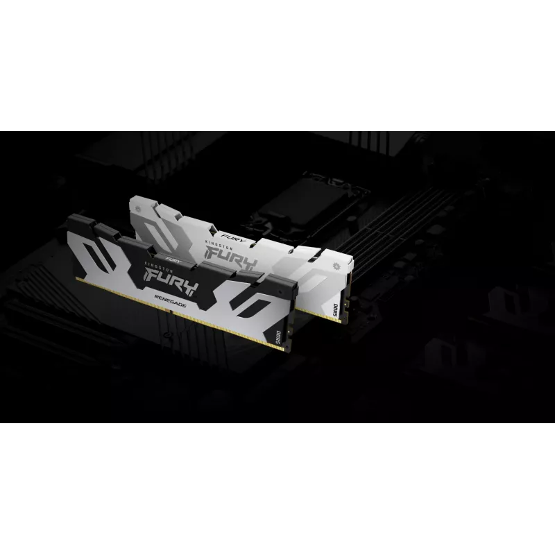 Kingston Technology FURY 32GB 8000MT/s DDR5 CL38 DIMM (Kit de 2) Renegade Silver XMP