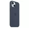 Funda Apple iPhone 15 Silicona con MagSafe Storm Blue