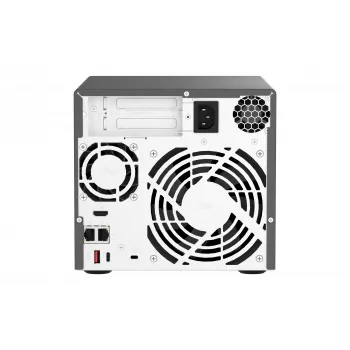 QNAP TVS-H474 NAS Torre Intel® Pentium® G7400 8 GB DDR4 0 TB QuTS hero Black