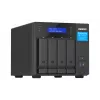 QNAP TVS-H474 NAS Torre Intel® Pentium® G7400 8 GB DDR4 0 TB QuTS hero Black