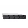 QNAP TS-H1886XU-RP-R2 NAS Rack (3U) Intel® Xeon® D D-1622 32 GB DDR4 0 TB QuTS hero Black, Gris
