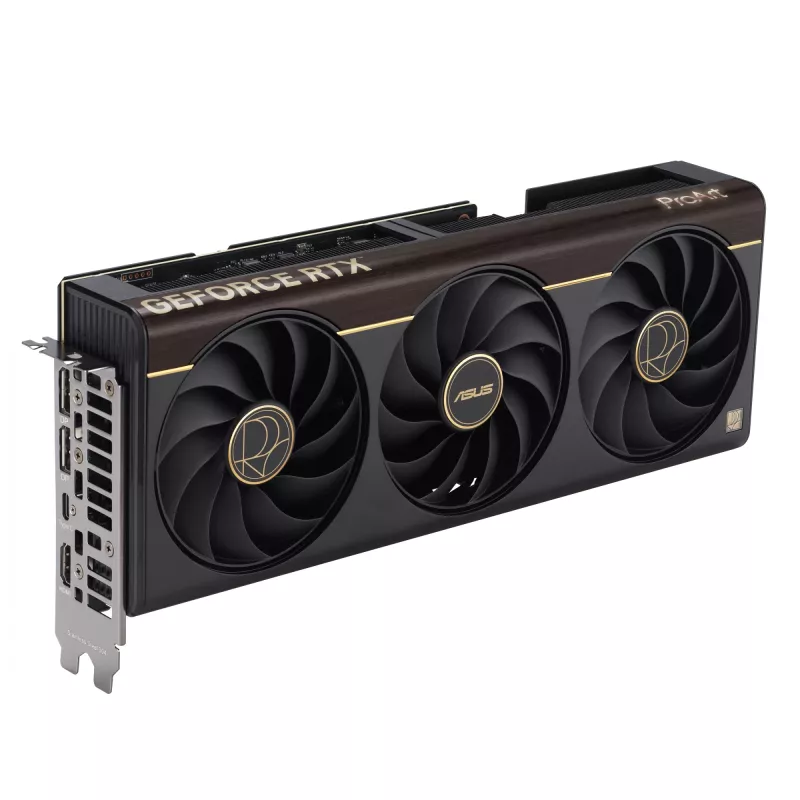Tarjeta gráfica ASUS ProArt GeForce RTX 5070 Ti 16GB GDDR7, PCIe 5.0, 256-Bit, 304mm, 3 Ventiladores