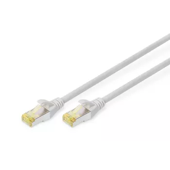 Cable de conexión DIGITUS Conductor de cobre - CAT6a - S/FTP - Snagless - 20m - gris
