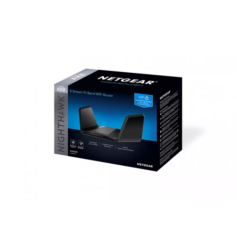Router de sobremesa NETGEAR Nighthawk RAX70 Tri-Band Wi-Fi 6