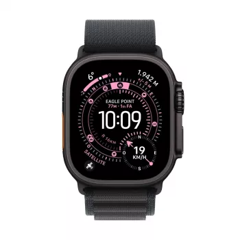 APPLE Watch Ultra 3 (2025) LTE 49mm carcasa de titanio con Alpine Loop Small - negro
