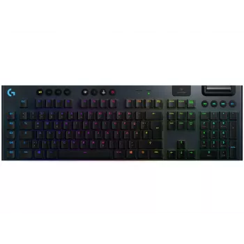 LOGITECH G915 Lightspeed teclado gaming mecánico inalámbrico RGB - negro - Qwertz alemán - táctil