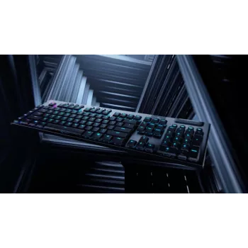 LOGITECH G915 Lightspeed teclado gaming mecánico inalámbrico RGB - negro - Qwertz alemán - táctil