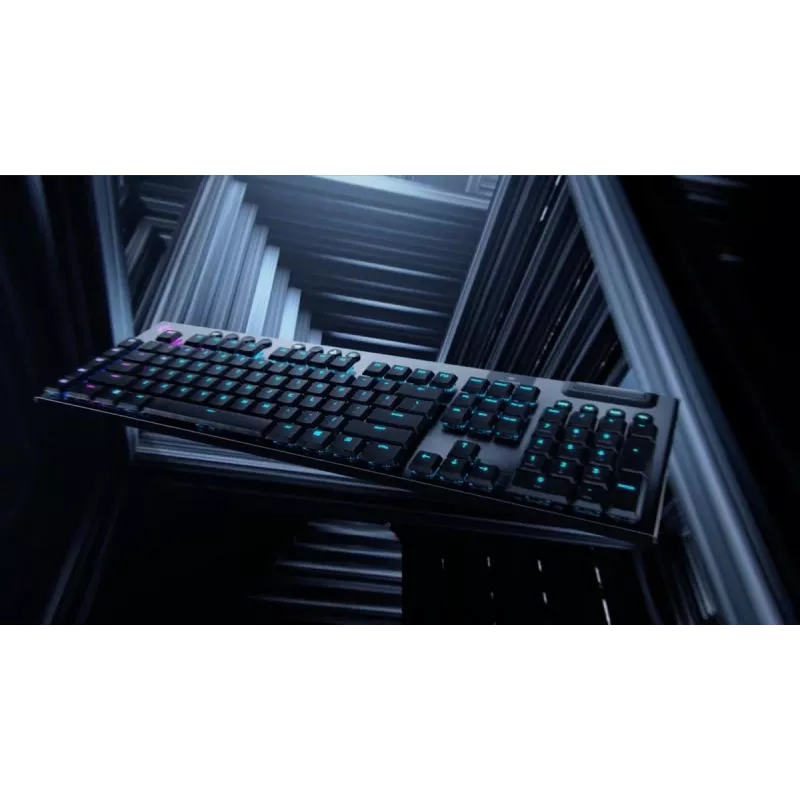 LOGITECH G915 Lightspeed teclado gaming mecánico inalámbrico RGB - negro - Qwertz alemán - táctil