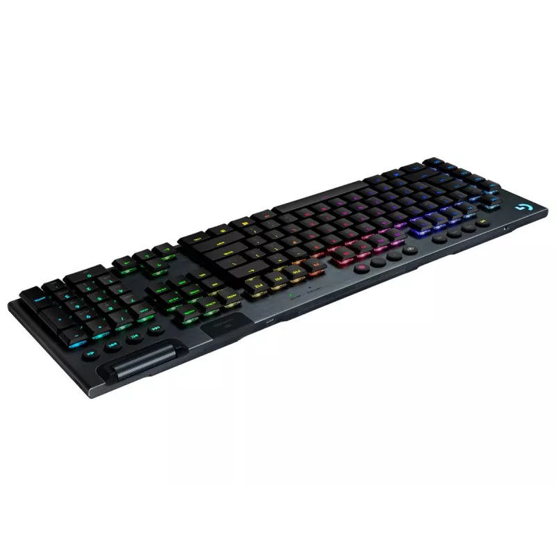 LOGITECH G915 Lightspeed teclado gaming mecánico inalámbrico RGB - negro - Qwertz alemán - táctil
