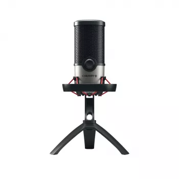 CHERRY UM 6.0 ADVANCED micrófono de mesa negro, silver