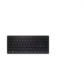 CHERRY KW 9200 MINI teclado universal USB + RF Wireless + Bluetooth QWERTZ suizo negro