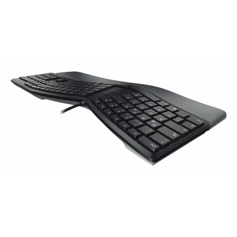 CHERRY KC 4500 ERGO teclado universal USB AZERTY belga negro