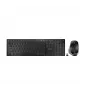 CHERRY DW 9500 SLIM teclado y ratón incluidos universal RF Wireless + Bluetooth QWERTY inglés negro, gris