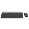 LOGITECH conjunto de teclado y ratón inalámbricos finos MK470 - grafito - AZERTY belga