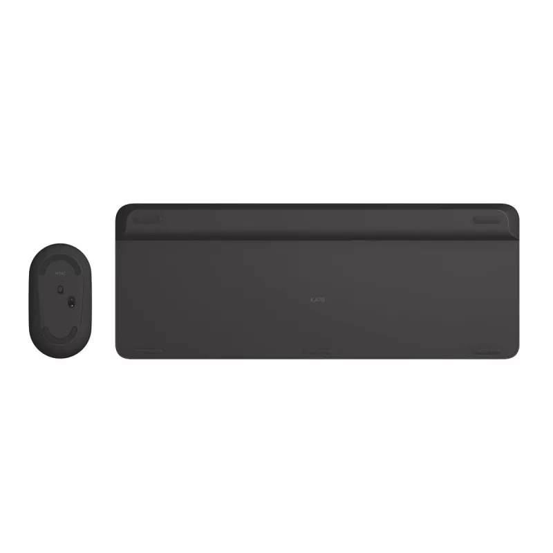 LOGITECH conjunto de teclado y ratón inalámbricos finos MK470 - grafito - AZERTY belga